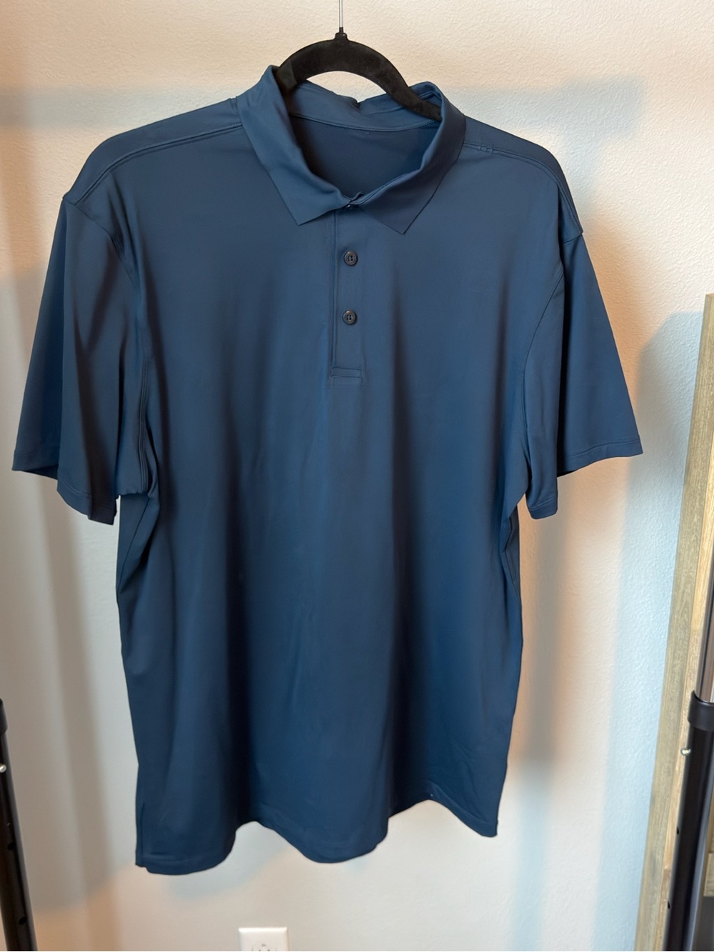 Lululemon Men's Short-Sleeve Polo Shirt - Navy